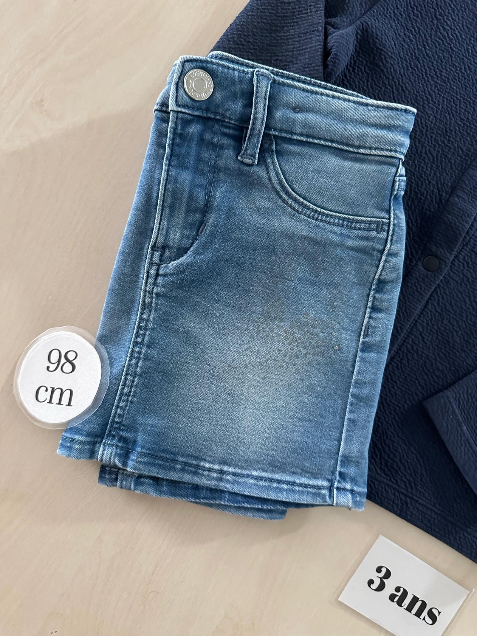 Gemo vest + H&M jeansrokken - maat 98 cm – photo 3